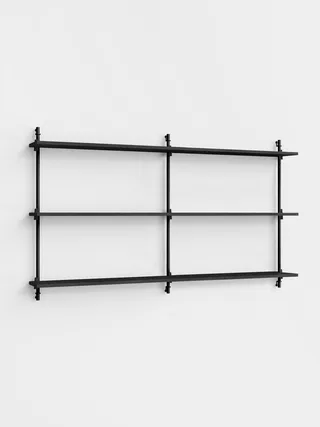Wall Shelving – ws.85.2.B by MOEBE in Black – product photo 12 of 13