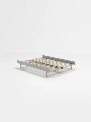 Bed 90 – 180 cm (Low) van MOEBE in Stainless Steel, Geen, 140 – productfoto 15 van 15