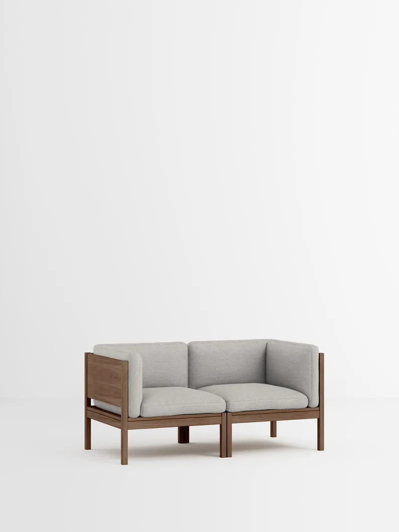 2 Seater Sofa with Sides by MOEBE in Autumn, Autumn 101, Smoked Oak – product photo 35 of 35