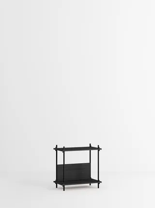 Shelving System – s.65.1.C by MOEBE in Black – product photo 4 of 4