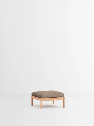 Ottoman by MOEBE in Moss, Moss 0013, Oak – product photo 35 of 35