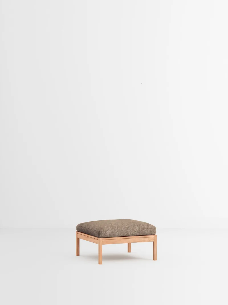 Ottoman by MOEBE in Moss, Moss 0013, Oak – product photo 35 of 35