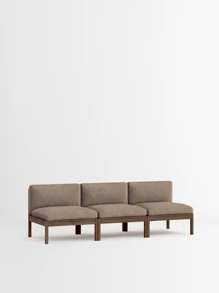 3 Seater Sofa van MOEBE in Moss, Moss 0013, Smoked Oak – productfoto 35 van 35