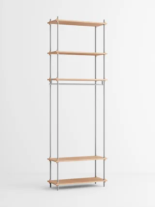 Shelving System – s.255.1.F van MOEBE in Black – productfoto 1 van 4