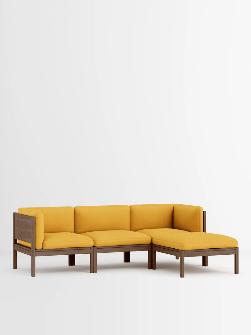 Modular Sofa by MOEBE in Field 2, Field 2 – 463, Smoked Oak – product photo 15 of 15