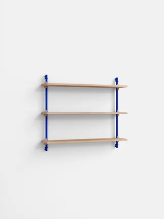 Wall Shelving – ws.65.1 von MOEBE in Oak/Deep-Blue – Produktfoto 4 von 4