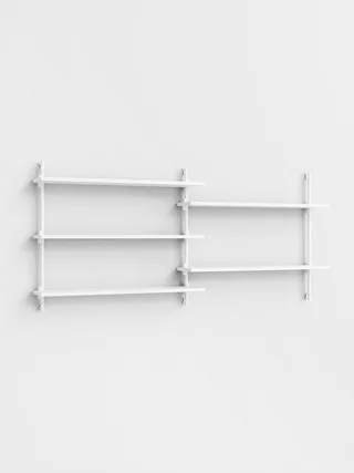 Wall Shelving – ws.65.2 von MOEBE in White/White – Produktfoto 4 von 4