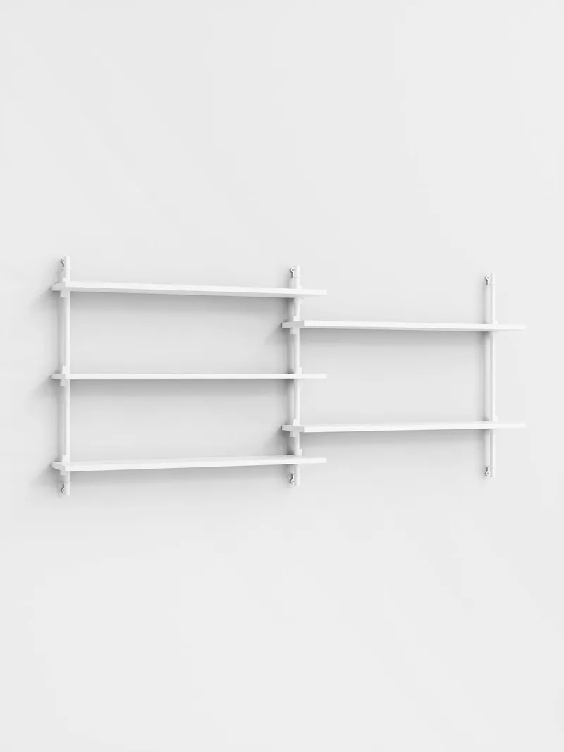 Wall Shelving – ws.65.2 von MOEBE in White/White – Produktfoto 4 von 4