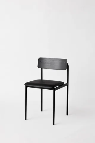 Offset Chair van MOEBE in Black, Black, Black – productfoto 7 van 11