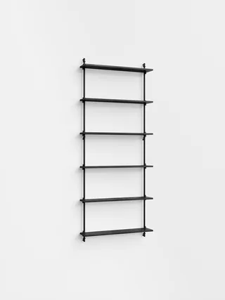 Wall Shelving – ws.200.1 von MOEBE in Black – Produktfoto 4 von 4