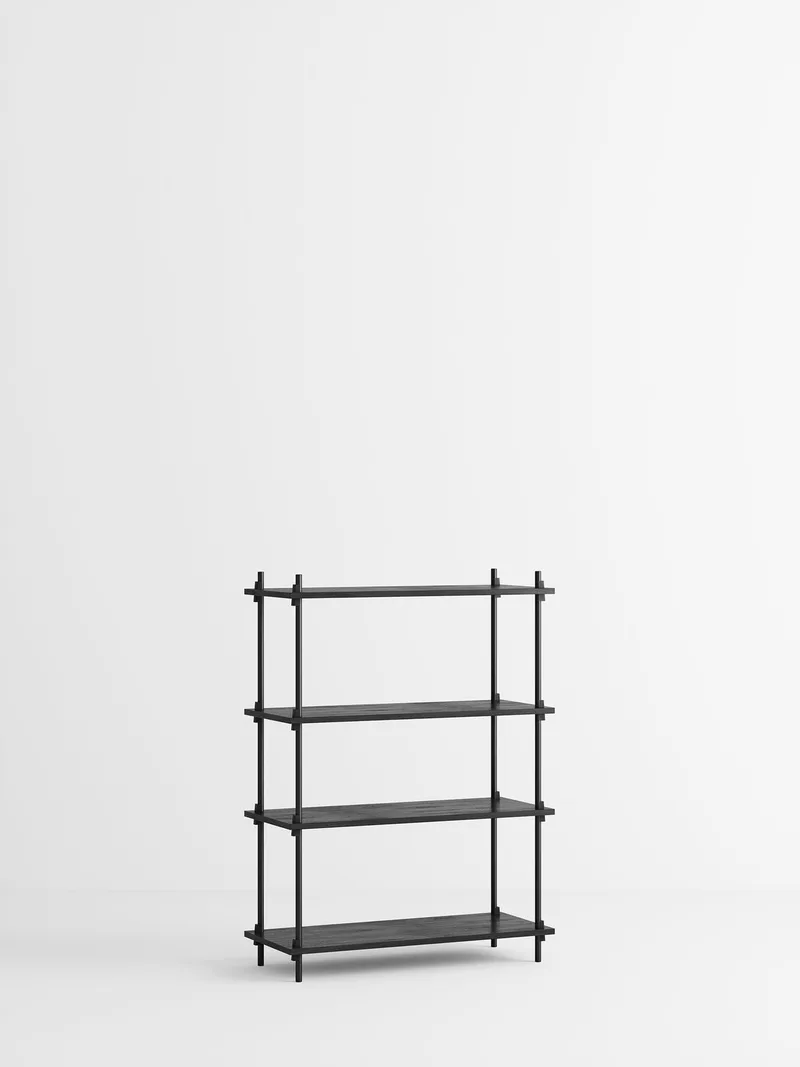 Shelving System – s.115.1.A de MOEBE en Black – photo du produit 4 sur 4