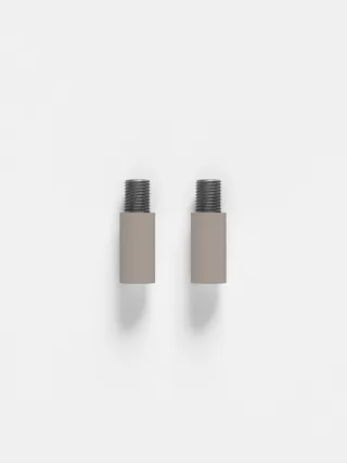 Part – End Bolts by MOEBE in Warm-Grey – product photo 2 of 2