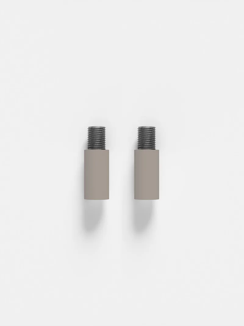 Part – End Bolts by MOEBE in Warm-Grey – product photo 2 of 2