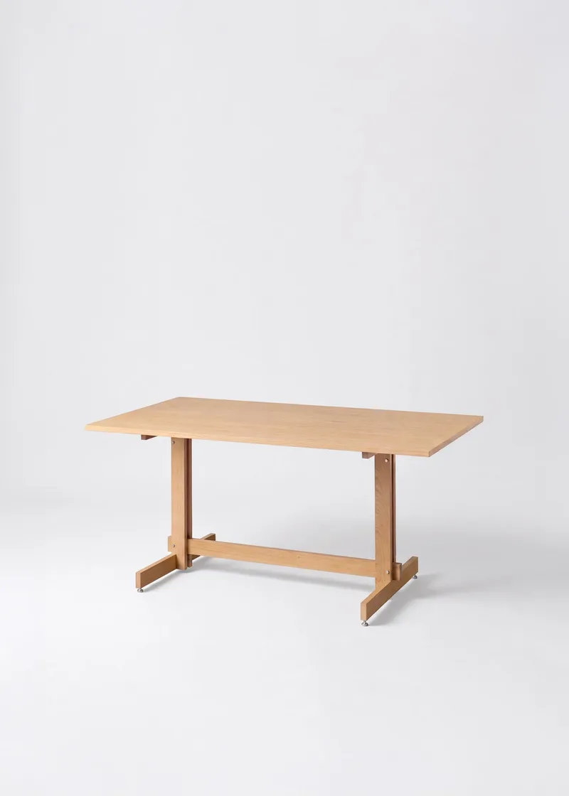 KUMU Dining Table de MOEBE en 160 cm, Oiled Oak – photo du produit