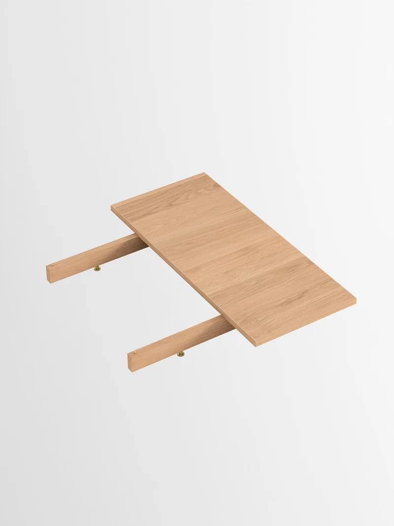 Rectangular Dining Table von MOEBE in Extension Only, 1, Oak – Produktfoto 13 von 13