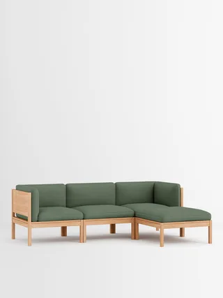 Modular Sofa by MOEBE in Autumn, Autumn 971, Oak – product photo 11 of 14