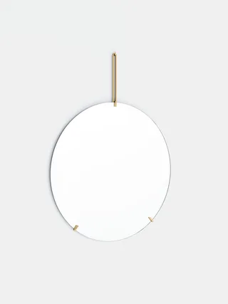 Wall Mirror by MOEBE in Ø30, Black – product photo 1 of 8