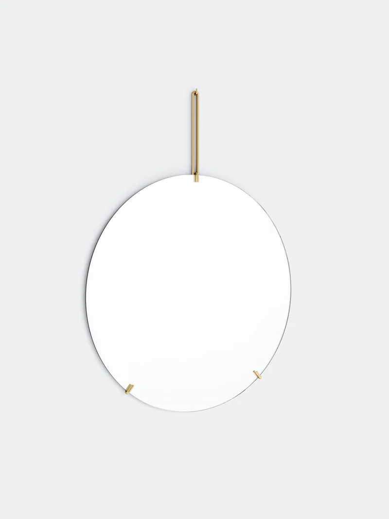 Wall Mirror by MOEBE in Ø30, Black – product photo 1 of 8
