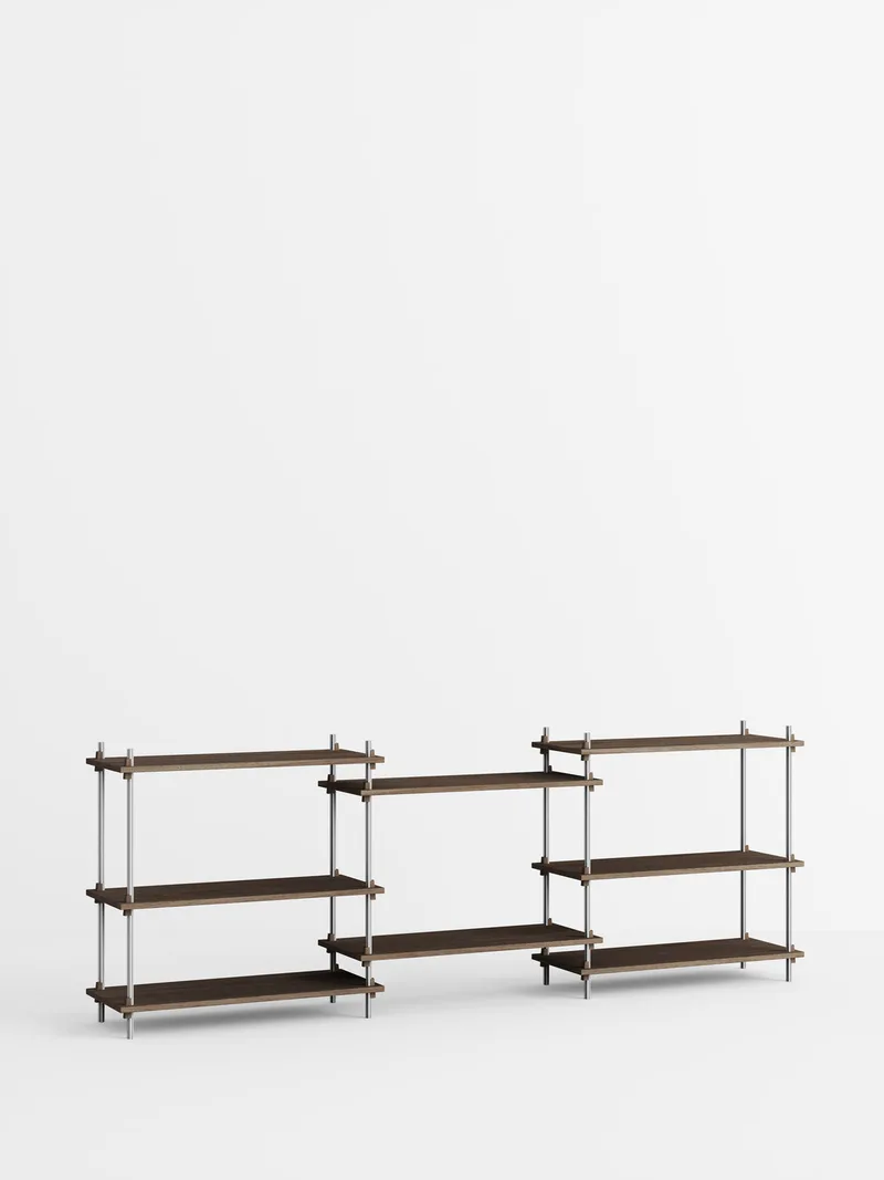 Shelving System – s.85.3.A van MOEBE in Black – productfoto 3 van 4