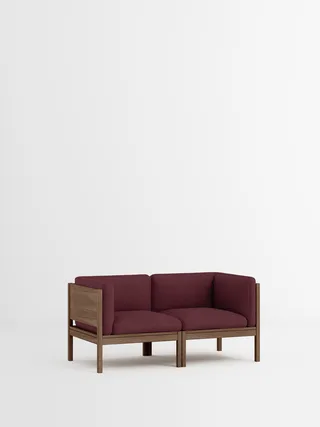 2 Seater Sofa with Sides by MOEBE in Autumn, Autumn 681, Smoked Oak – product photo 35 of 35