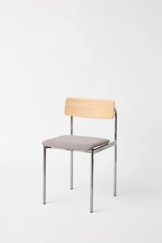 Offset Chair van MOEBE in Black, Black, Black – productfoto 2 van 11
