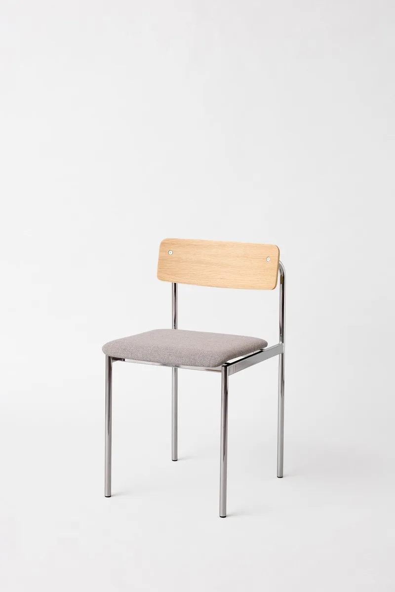 Offset Chair van MOEBE in Black, Black, Black – productfoto 2 van 11