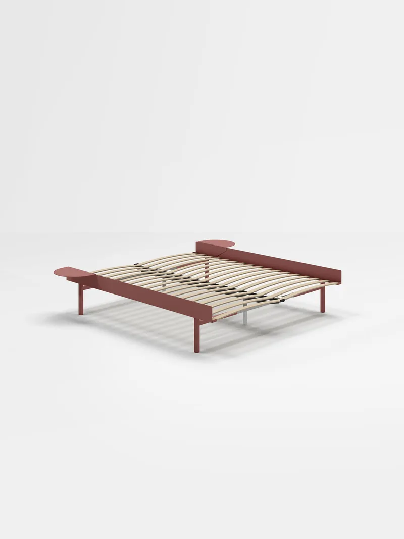 Bed 90 – 180 cm (High) von MOEBE in Dusty Rose, 2, 150 – Produktfoto 12 von 12
