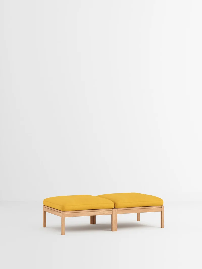 2 Seater Daybed van MOEBE in Autumn, Autumn 101, Oak – productfoto 2 van 34