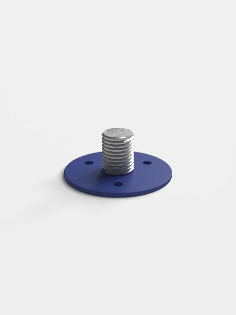 Part – Floor Fixing van MOEBE in Deep-Blue – productfoto 2 van 2