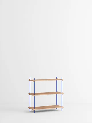 Shelving System – s.85.1.A van MOEBE in Oak/Deep-Blue – productfoto 4 van 4