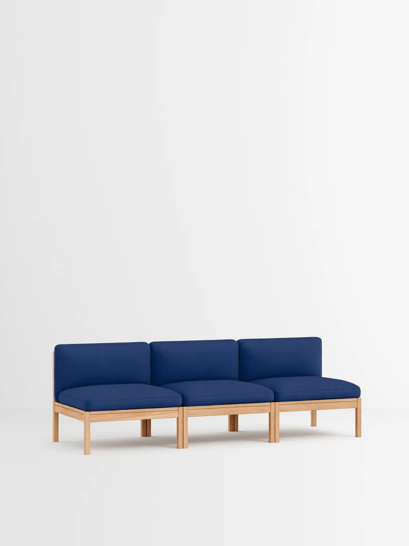 3 Seater Sofa van MOEBE in Autumn, Autumn 101, Oak – productfoto 15 van 34