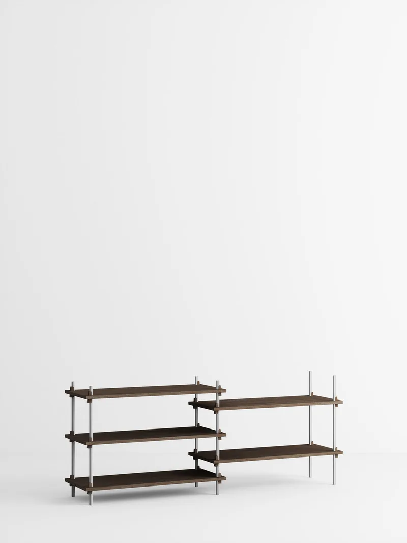 Shelving System – s.65.2.A von MOEBE in Black – Produktfoto 3 von 4