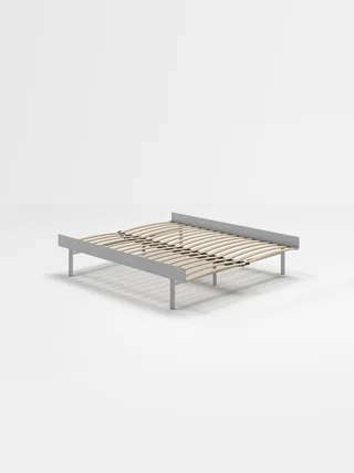 Bed 90 – 180 cm (High) von MOEBE in Stainless Steel, Ohne, 160 – Produktfoto 12 von 12