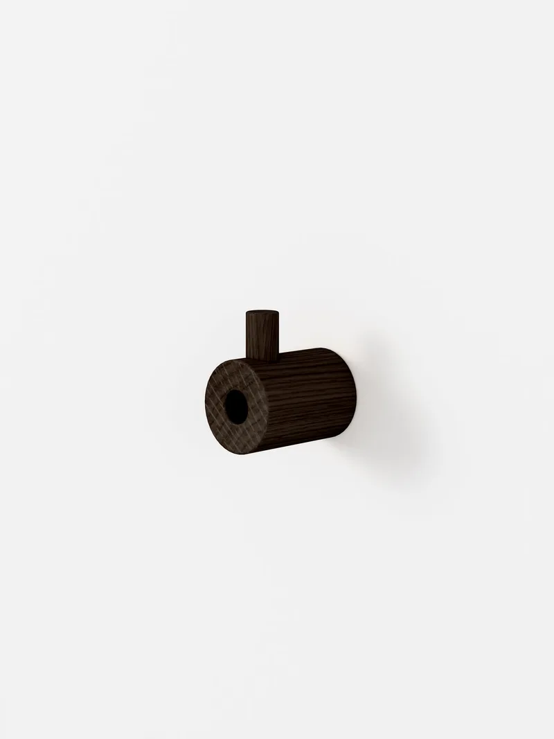 Wooden Wall Hook by MOEBE in Smoked Oak – product photo 4 of 4