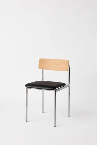 Offset Chair van MOEBE in Black, Black, Black – productfoto 4 van 11