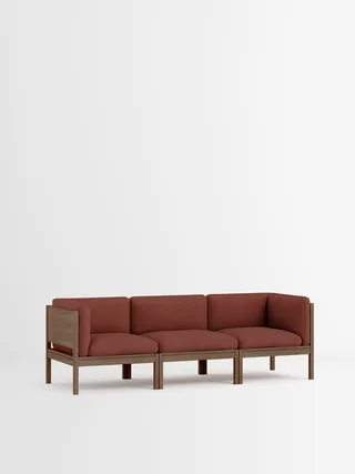 3 Seater Sofa with Sides von MOEBE in Re-Wool 2, Re-Wool 2 – 687, Smoked Oak – Produktfoto 35 von 35