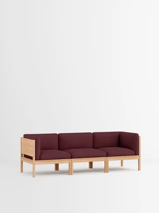 3 Seater Sofa with Sides von MOEBE in Autumn, Autumn 101, Oak – Produktfoto 3 von 34