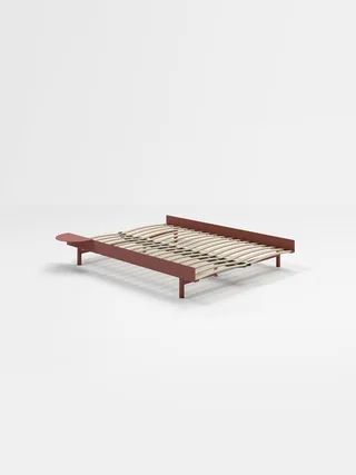Bed 90 – 180 cm (Low) by MOEBE in Dusty Rose, 1, 140 – product photo 15 of 15