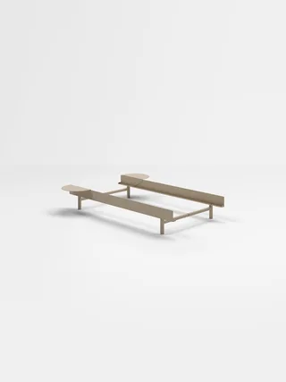 Bed 90 cm von MOEBE in Sand, Low – 2, I'll get my own – Produktfoto 25 von 25