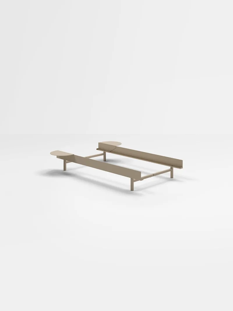 Bed 90 cm von MOEBE in Sand, Low – 2, I'll get my own – Produktfoto 25 von 25