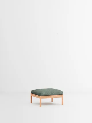 Ottoman van MOEBE in Moss, Moss 0003, Oak – productfoto 35 van 35