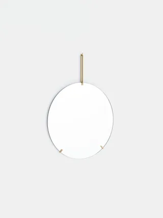 Wall Mirror by MOEBE in Ø30, Black – product photo 4 of 8