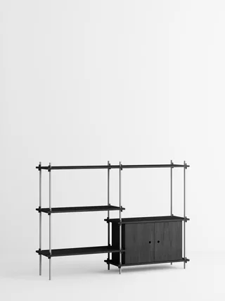 Shelving System – s.115.2.C by MOEBE in Black – product photo 2 of 4