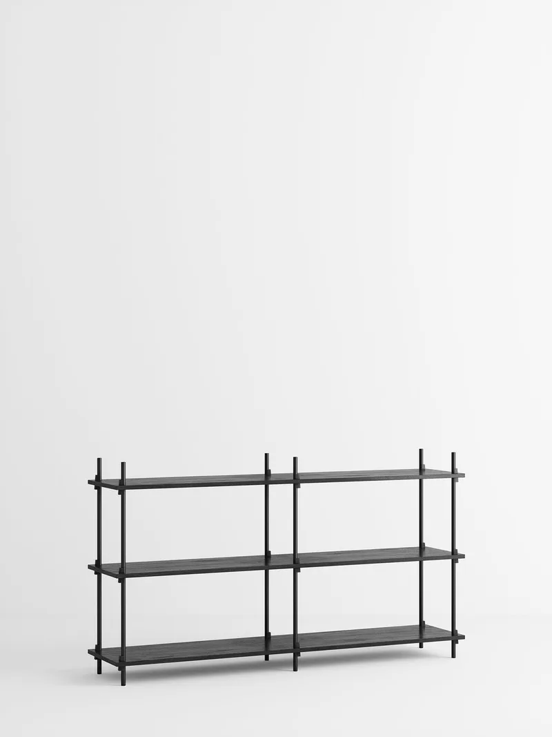 Shelving System – s.85.2.B van MOEBE in Black – productfoto 4 van 4