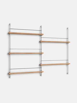 Magazine Shelving – MS.115.2 by MOEBE in Black – product photo 5 of 13