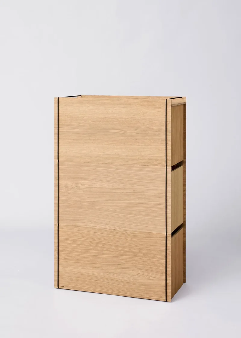 Storage Tower – Tall by MOEBE in Black, No – product photo