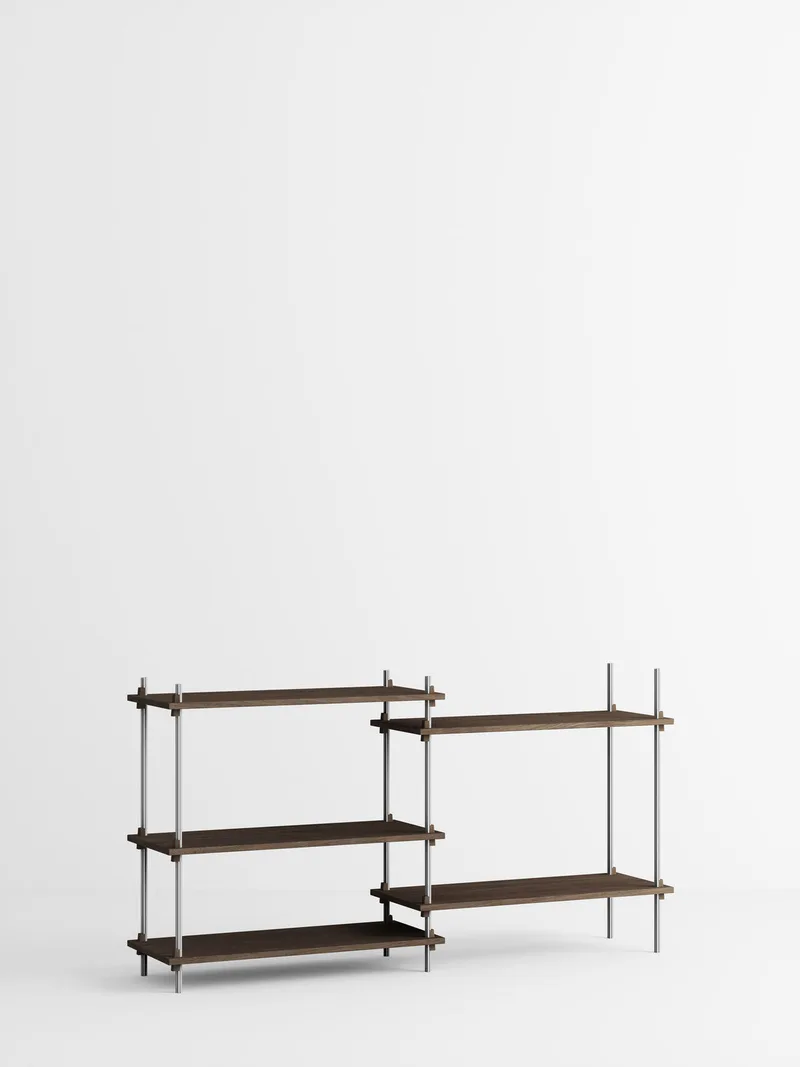 Shelving System – s.85.2.A by MOEBE in Black – product photo 3 of 4