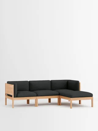 Modular Sofa by MOEBE in Autumn, Autumn 971, Oak – product photo 13 of 14