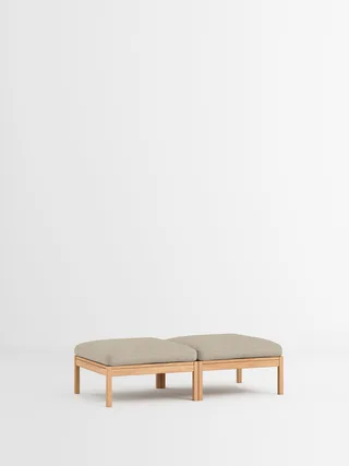 2 Seater Daybed van MOEBE in Autumn, Autumn 101, Oak – productfoto 24 van 34