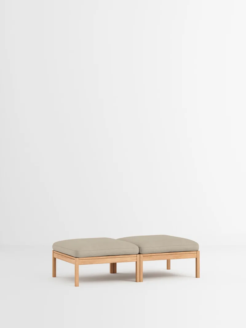 2 Seater Daybed van MOEBE in Autumn, Autumn 101, Oak – productfoto 24 van 34